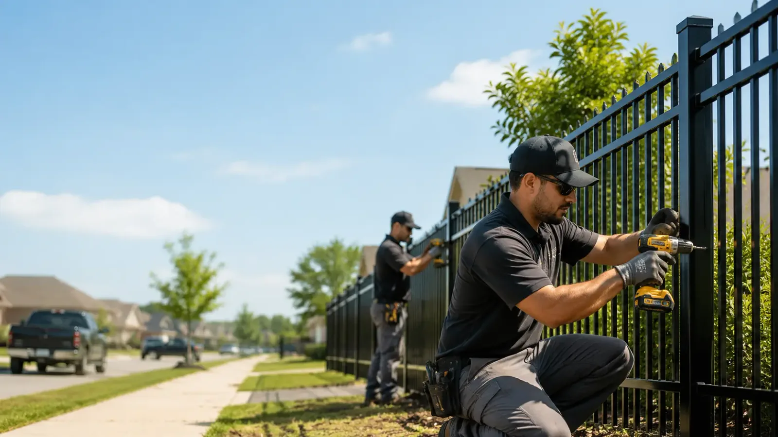 Metal Fence Installation in Pineland, TX